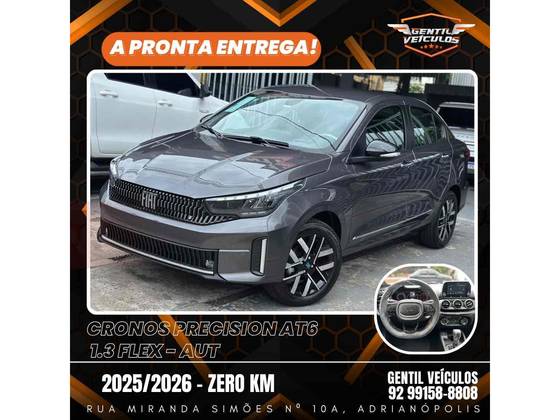FIAT CRONOS 1.3 FIREFLY FLEX PRECISION CVT FIAT CRONOS 1.3 FIREFLY FLEX PRECISION CVT